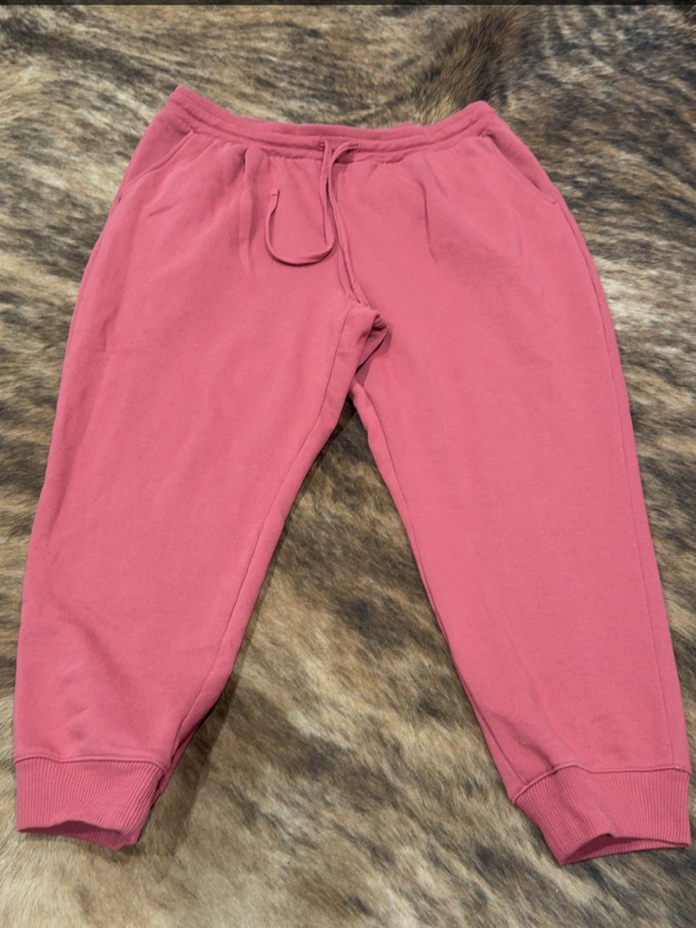 a new day Pink Drawstring Jogger Pants